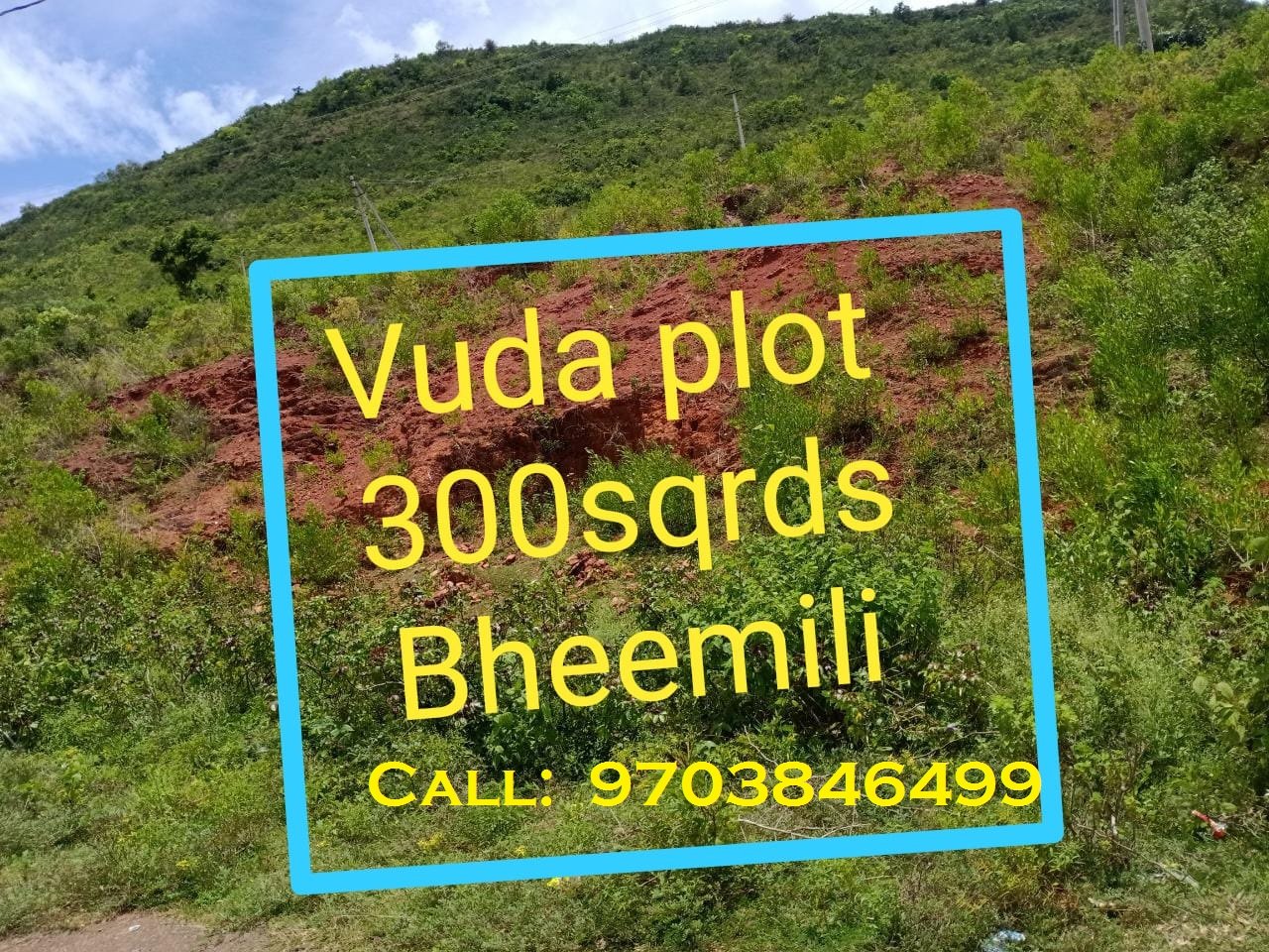 Vuda resale plot in bheemili