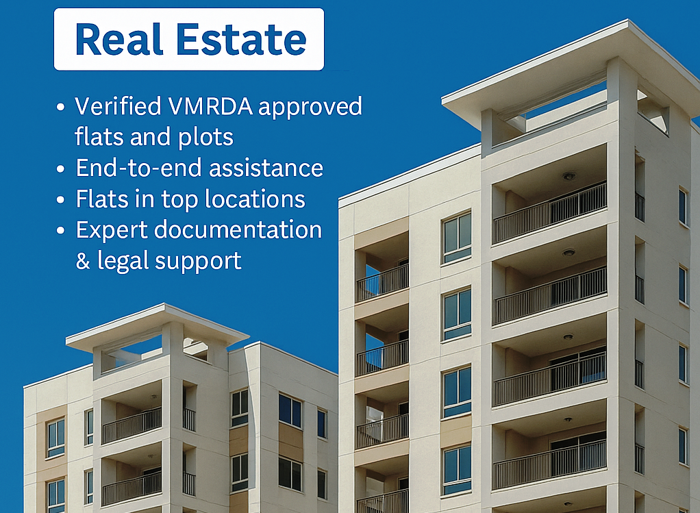 Top Flat Selling Agency in Vizag – Trusted Real Estate Experts for VMRDA Plots & Apartments