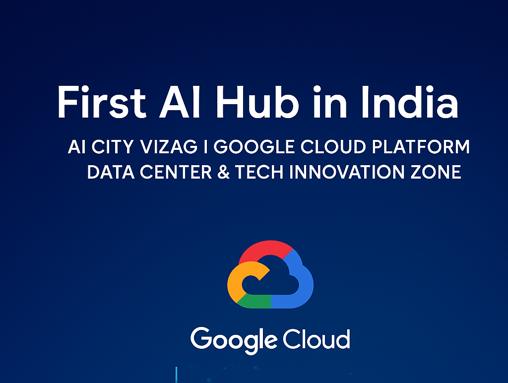 AI hub in india ai city vizag google cloud platform-pots in AI park