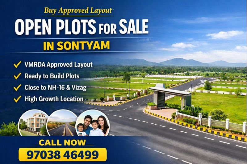 Approved Layout Open Plots in Sontyam Neelakundilu | Smart Real Estate Investment